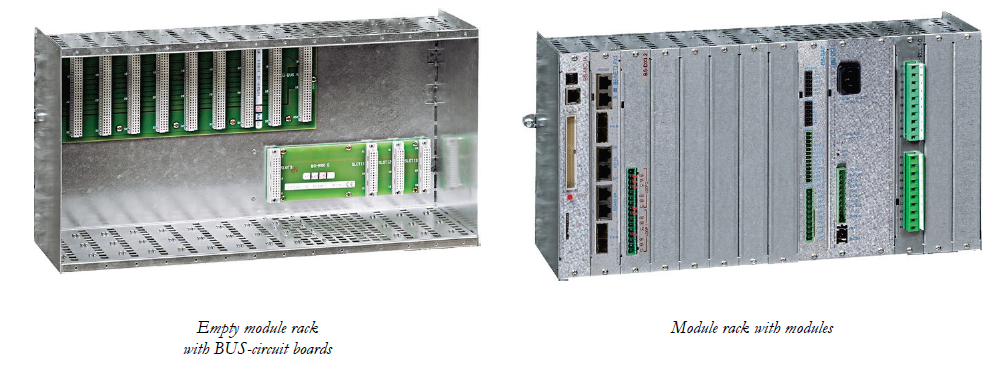 ip mx panel moduler rack with modules