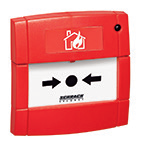 Manual call point MCP 545X-2 red, IP24 without base yellow, IP24 without base blue, IP24 without base