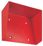 Weather-resistant case, red, for MCP 535X