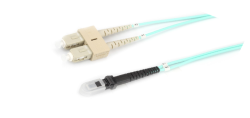 sc mtrj om4 mm fiber optik patch cord